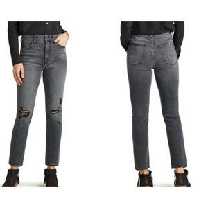 NWT Sam Edelman The Stiletto High Rise Straight Xtna Black Jeans Size 8/29